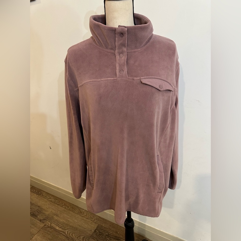 Cozy Mauve Pullover Sweater